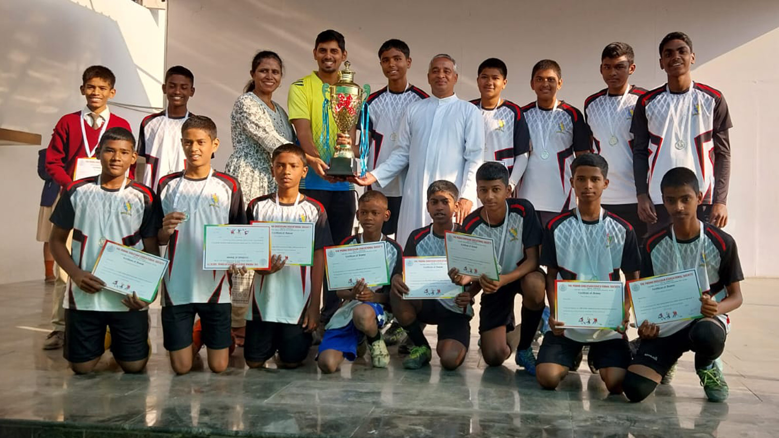 Champions of St Joseph High School Ghorpadi