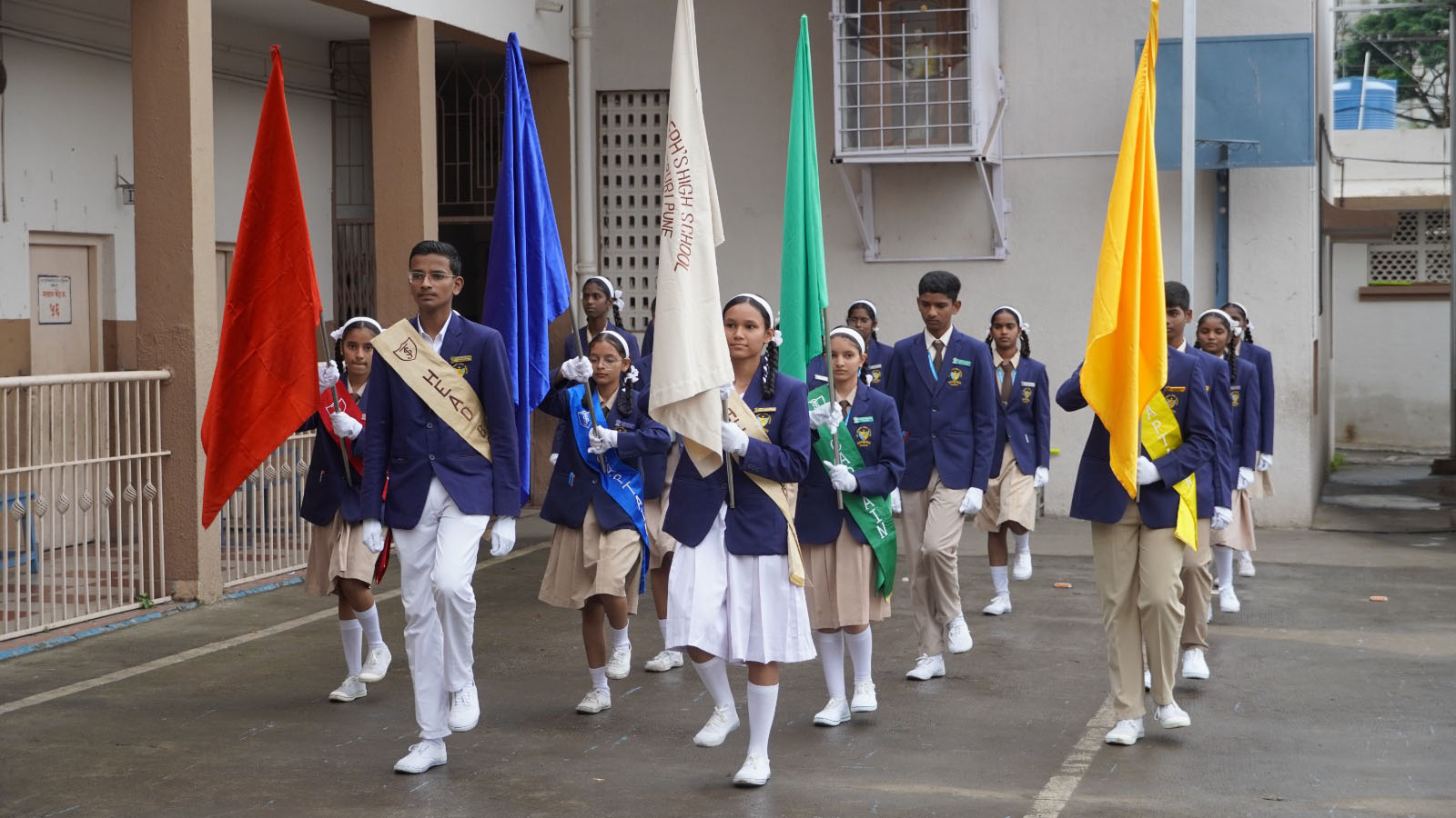 Independence Day  at St Joseph High School Ghorpadi