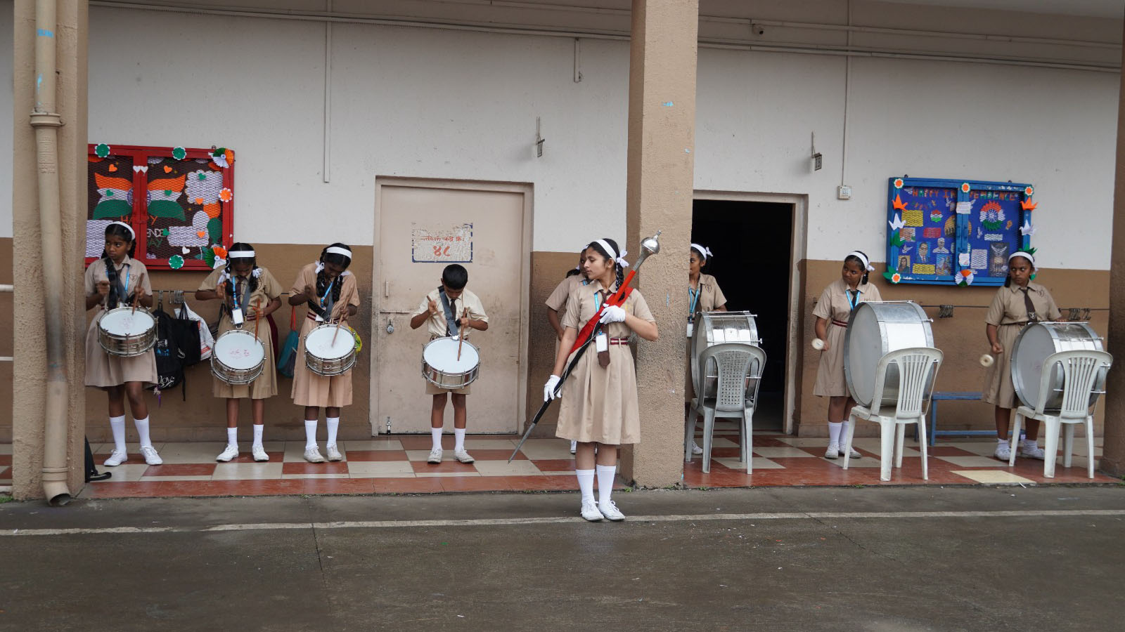 Independence Day  at St Joseph High School Ghorpadi